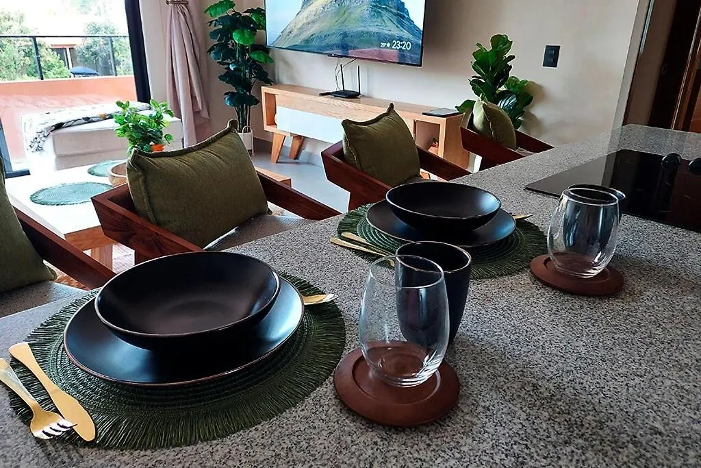 Luxury Apartment In Tulum, With Security