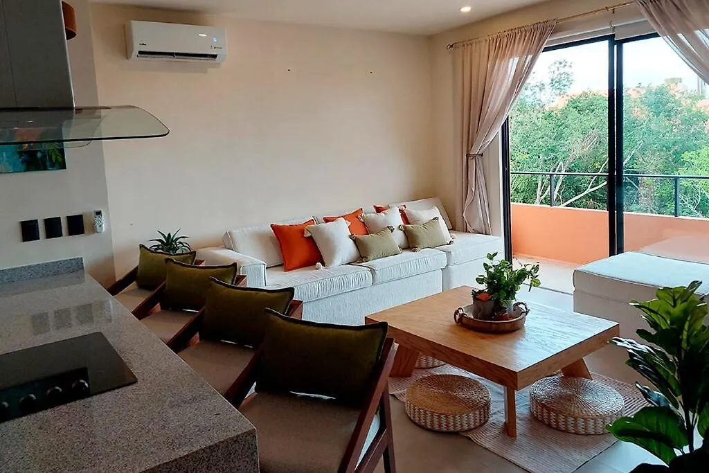 Luxury Apartment In Tulum, With Security